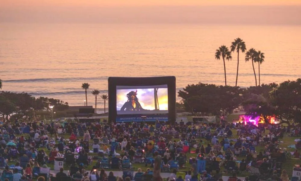 Anaheim Outdoor Movie Screenings at the Beach