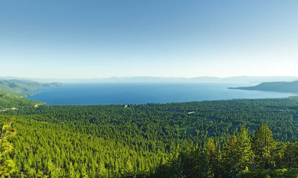 How big is Lake Tahoe? 