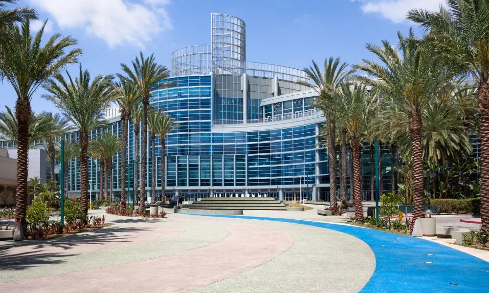 The Convention Center in Anaheim