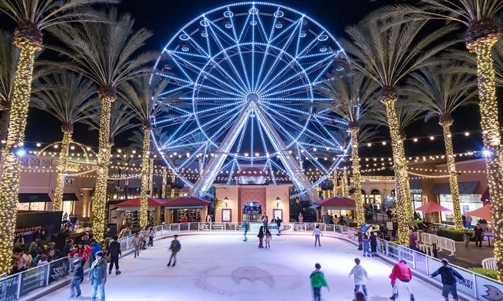 The Ice Rink in Anaheim