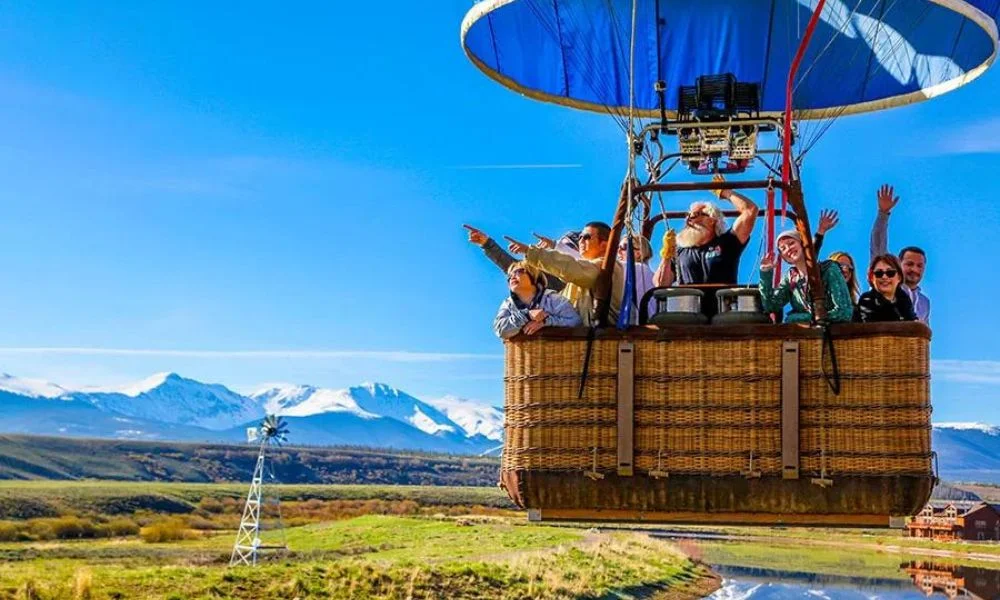 Rocky Mountain Hot Air balloon tour