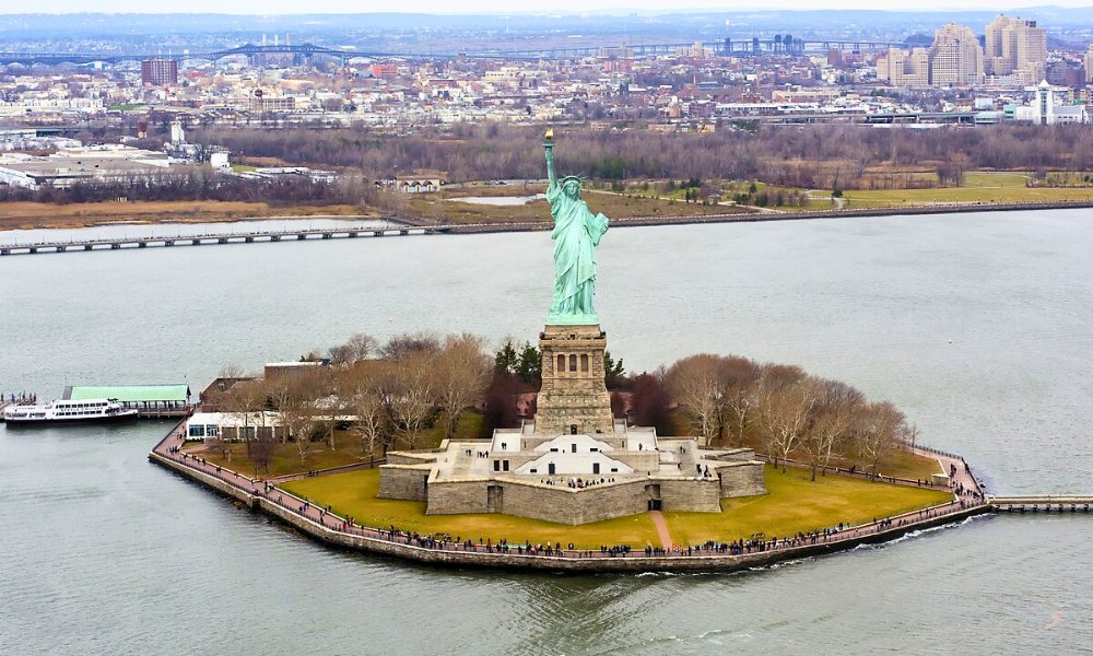 Statue of Liberty and Ellis Island