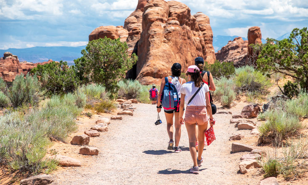 Scottsdale, Arizona hiking.